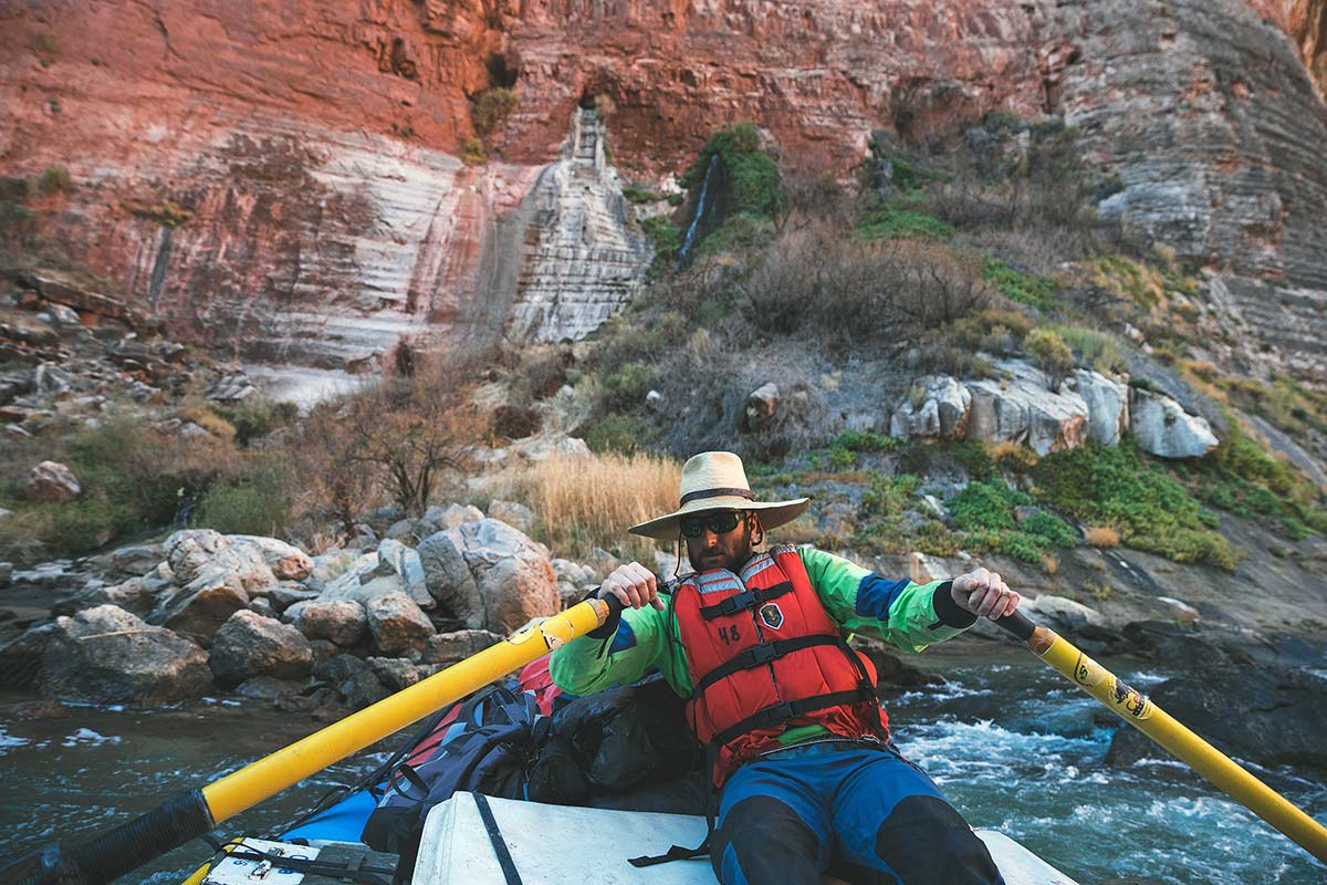 Grand Canyon rafting (rowing)